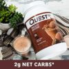 Quest Nutrition Chocolate Milkshake Protein Powder, Low Carb, Gluten Free, Soy Free, 48 Ounce (Pack of 1) - Image 4
