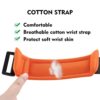 Locisne Anti Lost Wrist Link[2 Pack], Child Leash Toddler Safety Harness for Outdoor Activities, 5.9ft (Blue+Orange) - Image 5