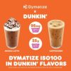 Dymatize ISO100 Hydrolyzed 100% Whey Isolate Protein Powder in Dunkin' Cappuccino Flavor, 25g Protein, 95mg Caffeine, 5.5g BCAAs, Gluten Free, Fast Absorbing, Easy Digesting, 21.5 Oz - Image 2
