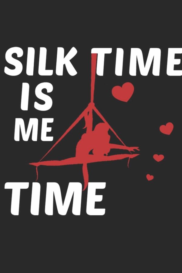 Silk Time:: Aerials Notebook Aerialist Practice Writing Diary Ruled Lined Pages Book 120 Pages 6 x 9 Gift for aerial silk aerial hoop and Circus performers