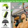Portable Pull Up Bar,2-generation upgraded version with bearings,doorway pull-up bar installed in just 8 seconds, suitable for home and travel workouts. - Image 3