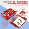 Abs and Core Exercise Cards – 75+ Workout Cards to Help Build Core Strength, Stability, Power – Fitness Deck Exercise Cards for Women and Men – Quick Ab Workout Routines for Gym, Outdoor, Work from Home Fitness Workout - Image 3