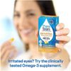 TheraTears 1200mg Omega 3 Supplement for Eye Nutrition, Organic Flaxseed Triglyceride Fish Oil and Vitamin E, 90 Count - Image 7