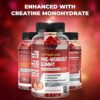 All-Natural Energized Pre-Workout Gummies with Enhanced Creatine Monohydrate ‒ Long Lasting Energy, Extreme Focus, Boosts Strength & Endurance〡Elite Alpha - Image 5