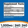 Nutricost Vitamin C with Rose Hips 1025mg, 240 Capsules - Vitamin C 1,000mg, Rose Hips 25mg, Premium, Non-GMO, Gluten Free Supplement - Image 2