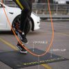 RUSH ATHLETICS PORTABLE JUMP ROPE Fitness Mat - 1m x 1m 6mm Thick, High Density Non-Slip, Workout Mats for Home Gym Flooring - Plyo, Cardio, MMA Mats (100cm Long x 100cm Wide x 6mm Thick) - Image 6