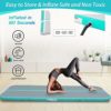 Gymnastics Mat Air Tumbling Mat 13ft/16ft/20ft Tumble Track, Inflatable Training Mat 4/8 inch Thickness Gymnastics Air Floor with Electric Air Pump for Home Use/Tumbing Meditation/Cheerleading/Water Use - Image 5