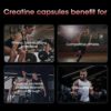 Creatine Monohydrate Capsules 5000MG - Unflavored Creatine pills w/Glucose 150 Capsules - Muscle Strength Supplement - Support Energy /Athletic /Workout Anti-fatigue for Men Women - Image 5