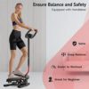 Sportsroyals Stair Stepper with Resistance Band and Vertical Climber Exercise Machine for Home, More Than 300lbs Weight Capacity - Image 2
