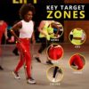 Walk at Home Workout Bands 7 Ring Adjustable Resistance Bands for Working Out Home Workout Walking Exercise Workout Bands Fitness Program Exercise Bands Stretch Bands for Recovery - Image 4