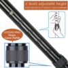 YAMTHR Walking Cane with Smooth Wood Derby Handle, Adjustable Walking Cane for Women, Folding Cane for Men, Foldable Cane, Canes for Seniors, Adjustable Cane, Supports up to 250 Pounds - Image 3