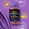 Carlyle Melatonin 5mg Gummies | 100 Count | 1 Gummy Per Serving | Natural Berry Flavor | 100% Drug Free | Non-GMO, Gluten Free Supplement - Image 5