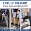 DMI Walking Cane, Walking Stick, Foldable Canes for Men, Walking Cane for Women, FSA HSA Eligible Walking Sticks for Seniors, Foldable Mobility and Daily Living Aids, Adjusts from 33-37, Floral - Image 6