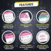 Flexies Pilates Ring Workout Cards -58 Exercise ring Card with Pilates circle Work Out Posture, Instruction & Breathing Tips | Free Dry-Erase Marker & Binding ring|Pilates Equipment Thigh Master guide - Image 3