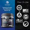 Creatine Monohydrate Powder - 5g of Pure Micronized Creatine Powder per Serving, Creatine Pre Workout, Creatine for Muscle Recovery Support, Energy & Strength, Vegan, Keto, Gluten-Free - 60 Servings - Image 4