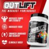 Nutrex Research Outlift, Clinically Dosed Pre-Workout Powerhouse, Citrulline, BCAA, Creatine, Beta-Alanine, Taurine, Banned Substance Free, Fruit Punch, 20 Servings - Image 5
