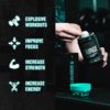Jacked Factory Nitrosurge Max High Stim Pre Workout Powder - Premium High Caffeine Pre Workout w Nootropic Ingredients for Intense Energy, Clear Focus, Endurance - 40 Servings, Watermelon Rocket - Image 7