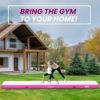 NBSPORT Inflatable Gymnastics Mat for Home - Image 2
