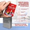 Abs and Core Exercise Cards – 75+ Workout Cards to Help Build Core Strength, Stability, Power – Fitness Deck Exercise Cards for Women and Men – Quick Ab Workout Routines for Gym, Outdoor, Work from Home Fitness Workout - Image 5