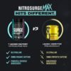 Jacked Factory Nitrosurge Max High Stim Pre Workout Powder - Premium High Caffeine Pre Workout w Nootropic Ingredients for Intense Energy, Clear Focus, Endurance - 40 Servings, Watermelon Rocket - Image 8