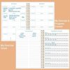Fitness Journal for Women & Men - A5 Workout Journal/Planner Daily Exercise Log Book to Weight Loss, Gym, Muscle Gain, Bodybuilding Progress - Daily Personal Health & Wellness Tracker, Spiral-Bound, 5.8" x 8.3", Rose Leaf - Image 4