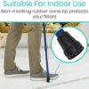 Vive Walking Cane - Heavy Duty Adjustable Cane 29"-38”, Supports Up to 600lb - Ergonomic Offset Hand Grip - Bariatric Cane Walking Stick for Men, Women, Senior, Adult - 3/4 Inch Rubber, Mobility Aid - Image 8