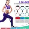 Figure 8 Resistance Band, Resistance Bands for Women Men, 8 Shaped Resistance Band for Arms, Chest Expander, Yoga Gym Fitness Pulling Rope 8 Word Elastic for Exercise Muscle Training Tubing - Image 6