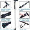YAMTHR Walking Cane with Smooth Wood Derby Handle, Adjustable Walking Cane for Women, Folding Cane for Men, Foldable Cane, Canes for Seniors, Adjustable Cane, Supports up to 250 Pounds - Image 6