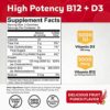 Vitamin B12 5000mcg and Vitamin D3 5000 IU Gummies, 60 Count | Delicious Fruit Punch Flavor, Vitamin D and Methyl B12 Vitamins for Energy and Immune Support - Image 6