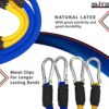 Elite Supplies 11 Pieces Speed Agility Strength Leg Resistance Bands - for All Sports & Exercise Fitness Fast Sprinting, Explosive, Agile, Strength, Endurance - Image 2