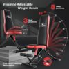 FLYBIRD Workout Bench, Adjustable Weight Bench Foldable Strength Training Bench for Home Gym - Newly Upgraded - Image 4