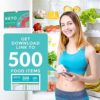 Willa Flare Keto Cheat Sheet Magnets - Easy Reference for 192 Keto Snacks and Foods! Correct Ketogenic Measurements for Your Keto Cookbook - Easy Keto Diet Fridge Guide Plus Extra List of 500 Foods - Image 8