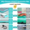 Gymnastics Mat Air Tumbling Mat 13ft/16ft/20ft Tumble Track, Inflatable Training Mat 4/8 inch Thickness Gymnastics Air Floor with Electric Air Pump for Home Use/Tumbing Meditation/Cheerleading/Water Use - Image 2