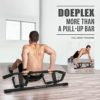 Doeplex [New Upgrade] Multi-Grip Pullup Bar with Smart Larger Hooks Technology - USA Original Patent, USA Designed, USA Shipped, USA Warranty - Image 4