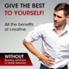 Creatine Monohydrate Capsules 5000MG - Unflavored Creatine pills w/Glucose 150 Capsules - Muscle Strength Supplement - Support Energy /Athletic /Workout Anti-fatigue for Men Women - Image 7
