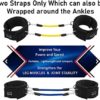 Elite Supplies 11 Pieces Speed Agility Strength Leg Resistance Bands - for All Sports & Exercise Fitness Fast Sprinting, Explosive, Agile, Strength, Endurance - Image 3