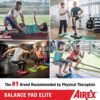AIREX Balance Pad – Stability Trainer for Balance, Stretching, Physical Therapy, Exercise, Mobility, Rehabilitation and Core Training Non-Slip Closed Cell Foam Premium Balance Pad - Image 2