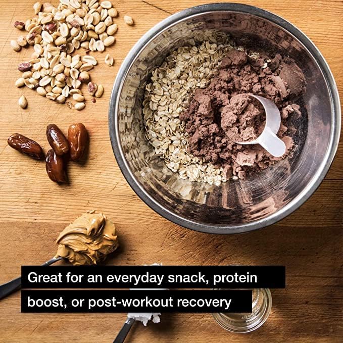 Muscle Milk Genuine Protein Powder, Chocolate, 1.93 Pounds, 12 Servings, 32g Protein, 3g Sugar, Calcium, Vitamins A, C & D, NSF Certified for Sport, Energizing Snack, Packaging May Vary - Image 4