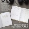 Fitness Journal , Workout Journal ,  Fitness Planner for Men and Women , Weight Loss Journal with Calendars , Workout Log Book , Workout Planner , Workout Log , Workout Notebook , Workout Book ,  WeightlossJournal and Planner , ExceriseBook , A5 Size , Hardcover , PU leather material   - Image 6