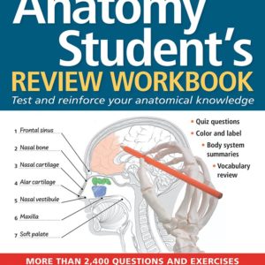 Anatomy Student's Review Workbook: Test and reinforce your anatomical knowledge (Barron's Test Prep)