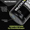 NutraBio 100% Whey Protein Isolate - Complete Amino Acid Profile - 25G of Protein Per Scoop - Soy and Gluten Free - Zero Fillers, Non-GMO, Protein Powder - Chocolate, 2 Pounds - Image 3