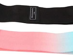 INOOMP Tension Band Yoga Stretching Straps Exercise Resistance Bands Exercise Belt 2pcs Exercise Fitness Bands Exercise Booty Band Elastic Strength Squat Band Hip Training Strap Elastic