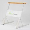 Booty Kicker – Home Fitness Exercise Barre, Folds Flat, Portable, Storable, Strong Angular Design for Pushing, Pulling, Balance & Ballet Exercises, Perfect for Barre Workouts - Image 6