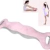 Yoga Stretching Band, Convenient Yoga Stretching Pull Band Short Plush Fabric Comfortable Yoga Exercise Belt Indoor Yoga Strap for Yoga(Pink) - Image 9