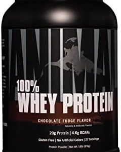 Animal 100% Whey Protein Powder – Whey Blend for Pre- or Post-Workout, Recovery or an Anytime Protein Boost– Low Sugar – Chocolate, 1.8 lb