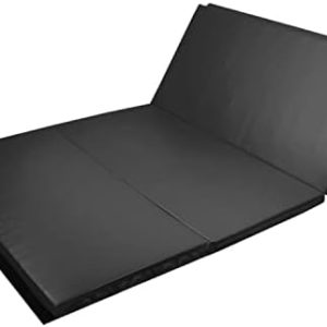 PRISP 4'x10' Folding Gymnastics Mat - Large Tumbling Gym Mat for Home, 2" Thick