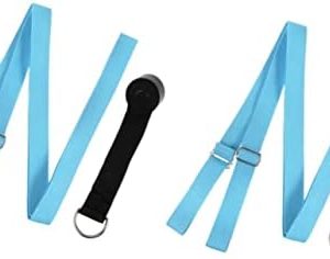 CLISPEED 2 Pcs Resistance Bands for Stretching Door Stretch Strap Foot Stretch Band Fitness Resistance Bands