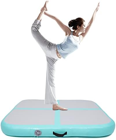 Gymnastics Mat for Home,Gymnastics Tumbling Mats,Inflatable Gymnastics Mat, Air Gymnastics Mat Training Mats