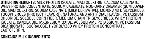 Muscle Milk Pro Series Protein Powder Supplement, Intense Vanilla, 2 Pound, 11 Servings, 50g Protein, 3g Sugar, 20 Vitamins & Minerals, NSF Certified for Sport, Workout Recovery, Packaging May Vary - Image 6