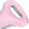 Yoga Stretching Band, Convenient Yoga Stretching Pull Band Short Plush Fabric Comfortable Yoga Exercise Belt Indoor Yoga Strap for Yoga(Pink) - Image 2